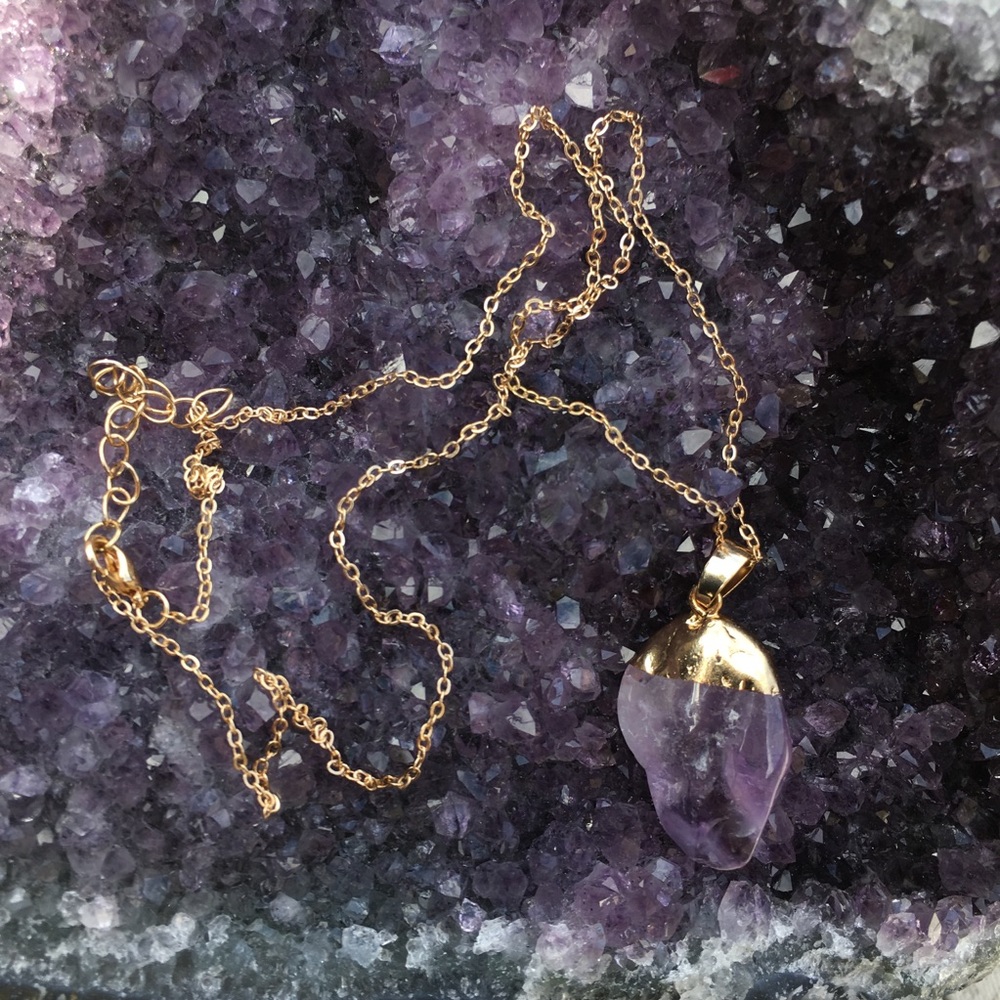 Amethyst Necklace - Picture 5 of 8